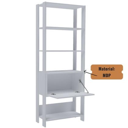 Imagem de Estante Match Organizadora Para Livros com 1 Nicho e 3 Prateleiras