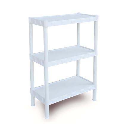 Imagem de Estante modular com 3 prateleiras branca 919