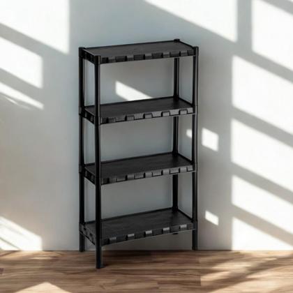 Imagem de Estante modular com 4 prateleiras preta 851