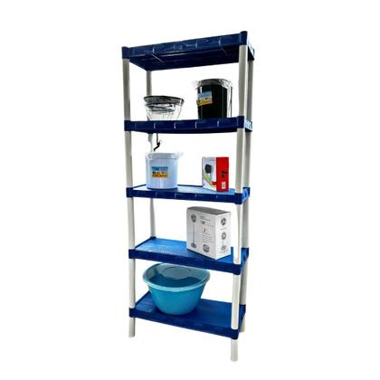 Imagem de Estante modular com 5 prateleiras azul 849