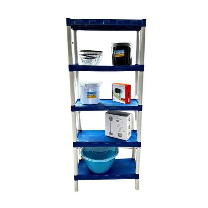 Imagem de Estante modular com 5 prateleiras azul 849
