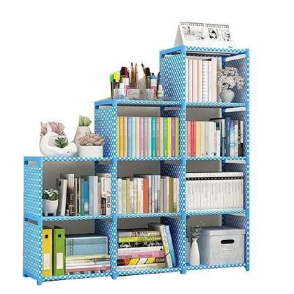 Imagem de Estante Modular Porta Livros 4 Prateleiras Organizador Brinquedos Quarto Lavanderia Objetos Cozinha