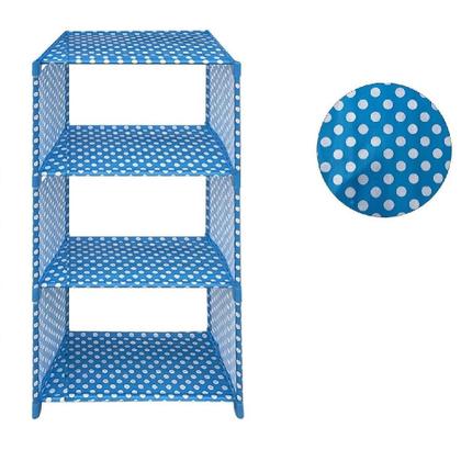 Imagem de Estante Modular Porta Livros 4 Prateleiras Organizador Brinquedos Quarto Lavanderia Objetos Cozinha