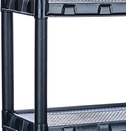 Imagem de Estante Modular Preta Com 05 Prateleiras Preta 872