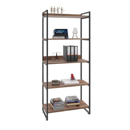 Imagem de Estante Multiuso 5 Prateleiras 187x80cm Estilo Industrial