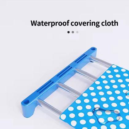 Imagem de Estante multiuso organizador livros brinquedos 5 prateleiras empilhavel quarto banheiro lavanderia roupas modular azul