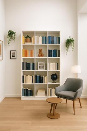 Imagem de Estante Organizador Livreiro 15 nichos Multiuso Livreiro