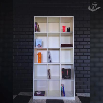 Imagem de Estante Organizador Livreiro 15 nichos Multiuso Livreiro