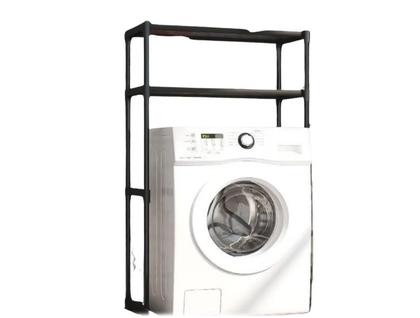 Imagem de Estante Organizadora Para Lavanderia Máquina De Lavar Multiuso Com Duas Prateleiras Top Rio