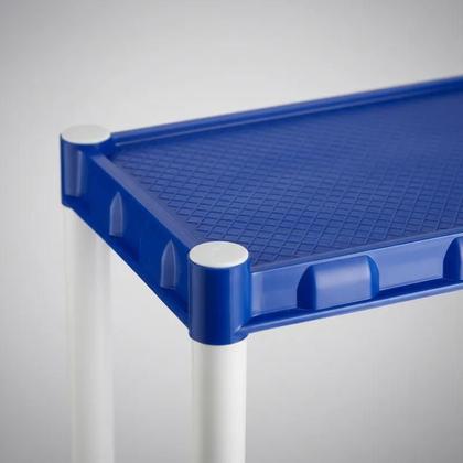 Imagem de Estante Organizadora Plástica 5 Prateleiras Colorida Nápoles Agraplast 877