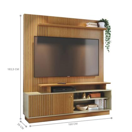 Imagem de Estante Painel Para TV Emberforge Cumaru Opala