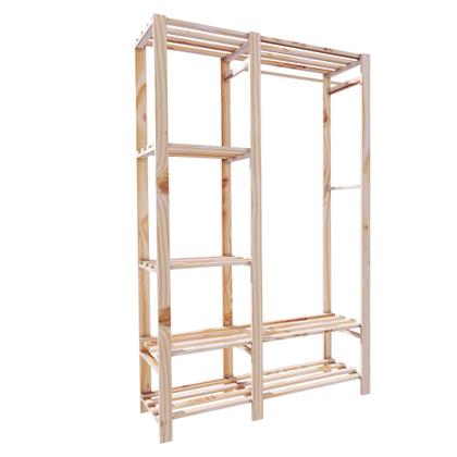 Imagem de   Estante Para Livro Quartos/lavanderia/closets Rustico Pinus