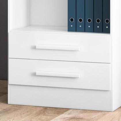 Imagem de Estante para Livros 2 Gavetas 183x61,6cm