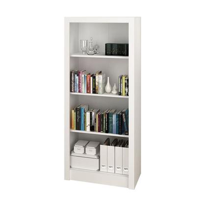 Imagem de Estante Para Livros 4 Prateleiras 60x138x31,5 cm Branco
