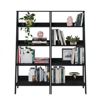 Imagem de Estante para Livros Escada 140cmx122cm 4 Prateleiras Tok Yescasa