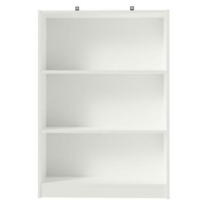 Imagem de Estante para Livros Home Sala Madesa 6907 com 3 Nichos - Branco