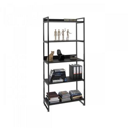 Imagem de Estante para Livros Industrial 187cmx80cm 5 Prateleiras Kuadra
