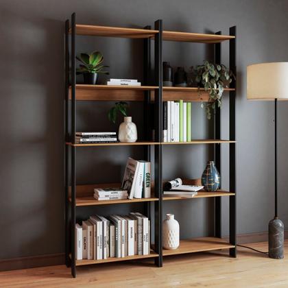 Imagem de Estante para Livros Industrial 5 Prateleiras