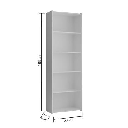 Imagem de Estante para livros Suíça Branco Brienza