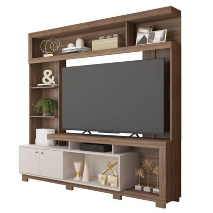 Imagem de Estante para TV e Home Theater até 55 Polegadas 210CMX207,2cm 2 Portas Formosa Marrom