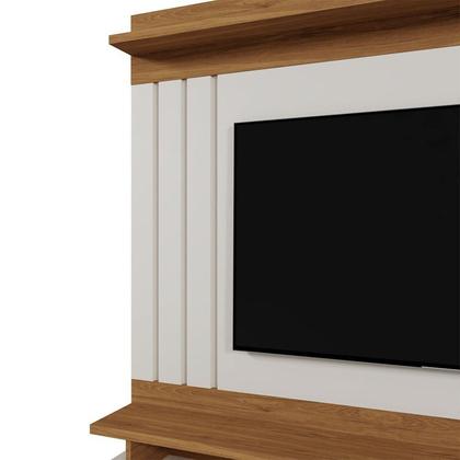 Imagem de Estante para TV e Home Theater Ripado para TV até 55 Polegadas 150CMX185CM Goias