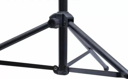 Imagem de Estante Partitura Pastas Suporte Pedestal Dobrável + Bolsa