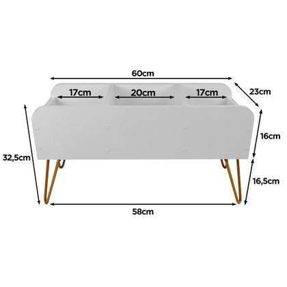 Imagem de Estante Porta Livros Infantil Revisteiro de Chão Read