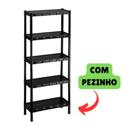 Imagem de Estante Prateleira 5 Andares Organizadora Modular Multiuso Plástico Grande