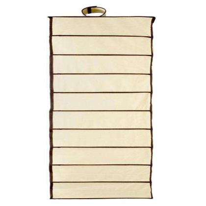 Imagem de Estante Sapateira Vertical 10 Divisorias Organizador Cabideiro Armario Prateleiras Closet