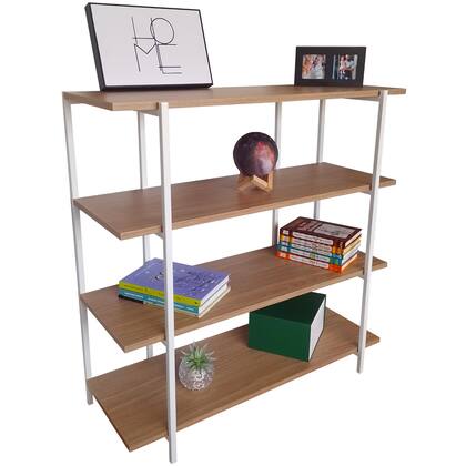 Imagem de Estante Strassis Design SD-3080 Metal e MDF Cor: Branca
