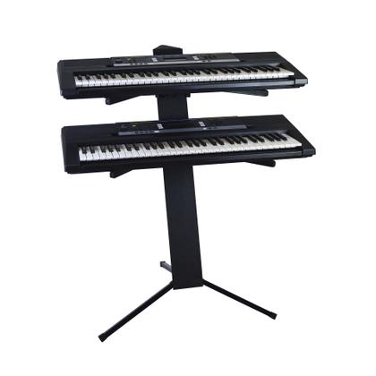 Imagem de Estante teclado piano digital duplo notebook Ask PMD3