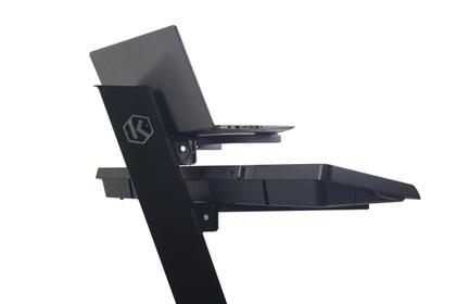 Imagem de Estante teclado piano digital duplo notebook Ask PMD3