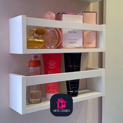 Imagem de Estantes Infantis de Livros Brinquedos Pelúcia Prateleira de Bonecos Carrinho Quarto de Bebê Organizador Mdf 5un 40 cm