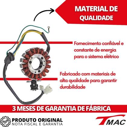 Imagem de Estator Gerador Xr 250 Tornado 2001 Até 2008 Mod Original