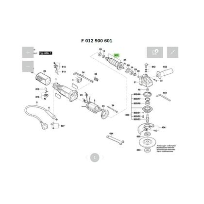 Imagem de Estator para Lixadeira Angular 9006 em 110V F000607159 BOSCH