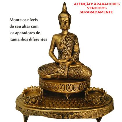 Imagem de Estatua Buda Sentado Budismo Meditação Arte Budista Decoração Jardim