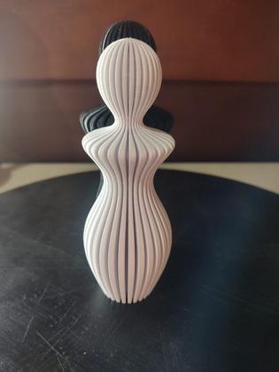 Imagem de Estatua Casal Apaixonado Decoração Enfeite Sala Escritório 2 Preto E Branco