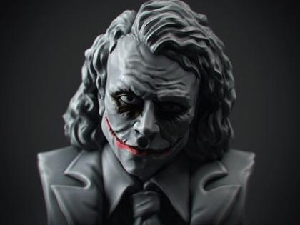 Imagem de Estátua Coringa Heath Ledger Joker Busto Colecionável