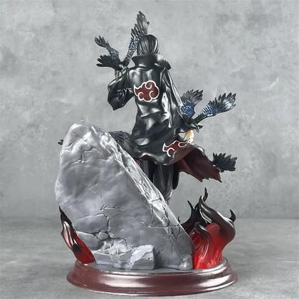 Imagem de Estátua de Naruto Uchiha Itachi - Modelo Anime 28cm para Decoração de Casa