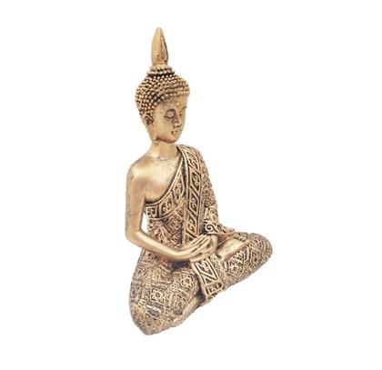 Imagem de Estatueta Buda Hindu Médio Cor Dourado