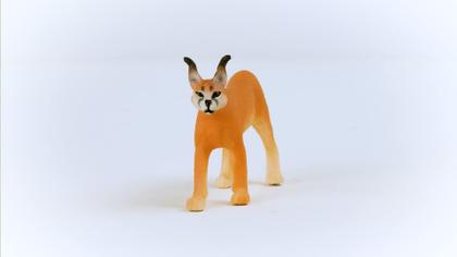 Imagem de Estatueta de brinquedo Schleich Wild Life Realistic Female Caracal