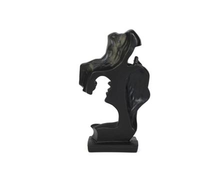Imagem de Estatueta Decoração Casal  Premium  Beijo Alma Gêmea