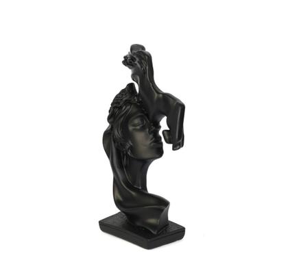 Imagem de Estatueta Decoração Casal  Premium  Beijo Alma Gêmea