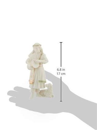 Imagem de Estatueta Lenox First Blessing - Menino Tamborineiro do Presépio (16cm)