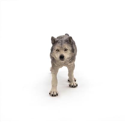 Imagem de Estatueta Papo Wild Animal Kingdom Grey Wolf 53012 Crianças de 3 anos ou mais