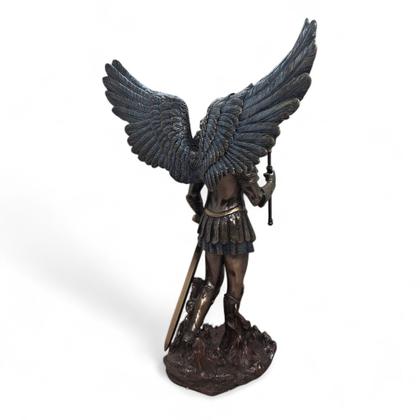 Imagem de Estátueta São Gabriel Arcanjo Mensageiro de Deus 23 cm