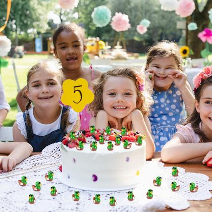 Imagem de Estatuetas de pato-real de resina para decoração - 200 unidades