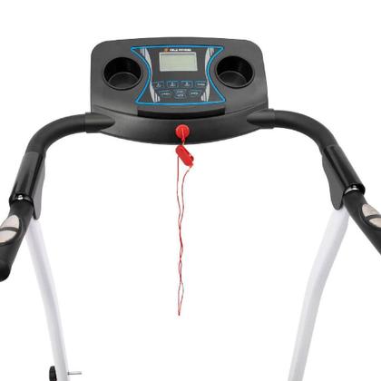 Imagem de Esteira Elétrica Dobrável Sky Mile Fitness 120kg 110v com Amortecimento e Monitor Cardíaco