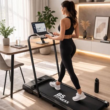 Imagem de Esteira Elétrica Fitness 110v Sport Dobrável Minimalista Silenciosa Apartamento Esporte