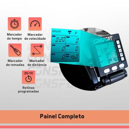 Imagem de Esteira Elétrica Residencial CT100 Connect Bluetooth Inclinação Ajustável Consport 110V